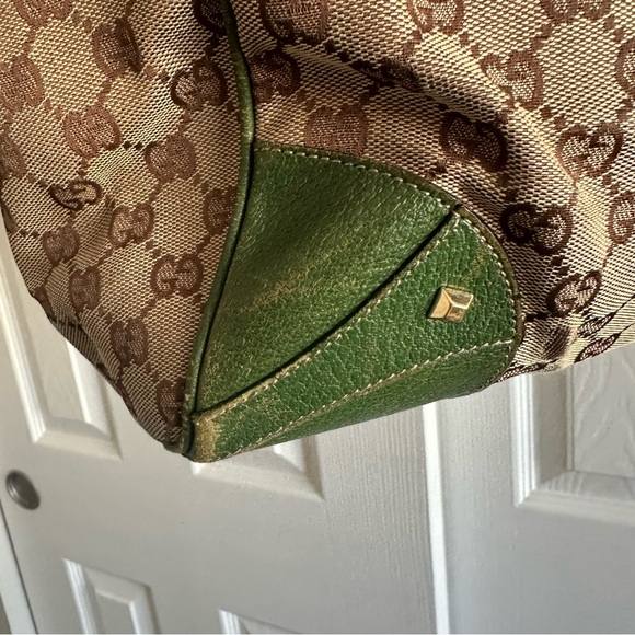 Gucci GG Canvas Nailhead Jackie Bardot Bag - Picture 5 of 16